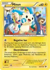 Minun [Reverse Holo] #48