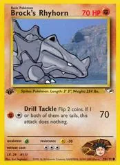 Brock's Rhyhorn [1st Edition] #70