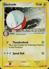 Electrode [Reverse Holo] #27