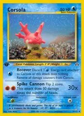 Corsola [1st Edition] #37