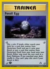 Fossil Egg [1st Edition] #72