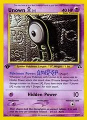 Unown A [1st Edition] #33