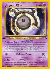 Unown M [1st Edition] #49