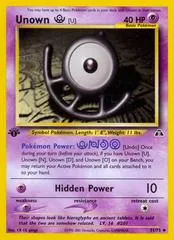 Unown U [1st Edition] #51
