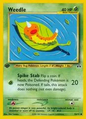 Weedle [1st Edition] #70