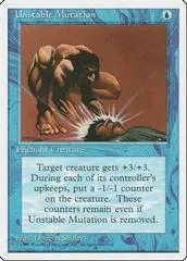 Unstable Mutation