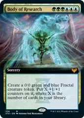 Body of Research [Extended Art Foil]