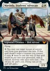 Mavinda, Students' Advocate [Extended Art Foil]