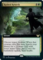 Rushed Rebirth [Extended Art Foil]