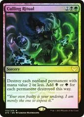 Culling Ritual [Foil] #172