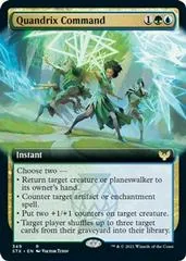 Quandrix Command [Extended Art Foil]
