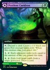 Pestilent Cauldron & Restorative Burst [Extended Art Foil]