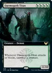 Daemogoth Titan [Extended Art Foil]