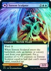 Torrent Sculptor & Flamethrower Sonata [Extended Art Foil]
