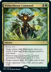 Witherbloom Command [Foil]