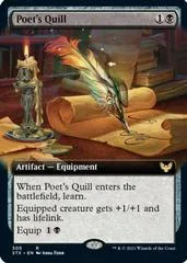 Poet's Quill [Extended Art Foil]