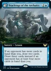 Teachings of the Archaics [Extended Art Foil]