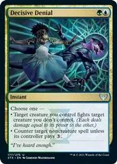 Decisive Denial [Foil] #177