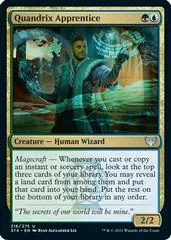 Quandrix Apprentice [Foil]