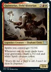 Quintorius, Field Historian [Foil]