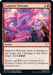 Explosive Welcome [Foil]