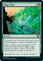 Mage Duel [Foil]