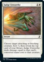 Judge Unworthy #21