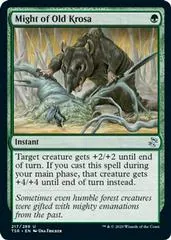 Might of Old Krosa [Foil] #217