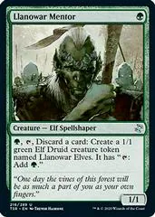 Llanowar Mentor [Foil] #216