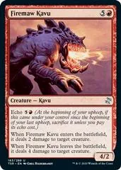 Firemaw Kavu [Foil] #163