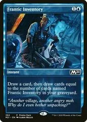 Frantic Inventory [Promo Foil]