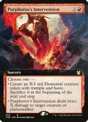 Purphoros's Intervention [Extended Art Foil] #320
