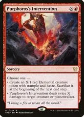 Purphoros's Intervention [Foil] #151