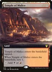 Temple of Malice [Extended Art Foil] #350