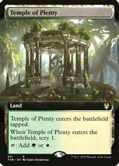 Temple of Plenty [Extended Art Foil] #351