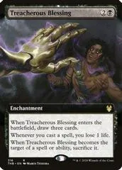 Treacherous Blessing [Extended Art Foil] #316