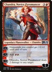 Chandra, Novice Pyromancer [Foil] #128