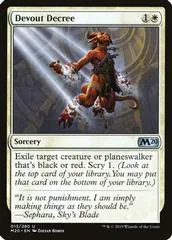 Devout Decree [Foil] #13