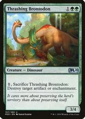 Thrashing Brontodon [Foil] #197