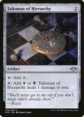 Talisman of Hierarchy #233