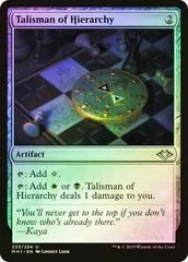 Talisman of Hierarchy [Foil] #233