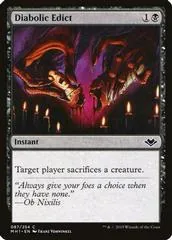 Diabolic Edict [Foil] #87