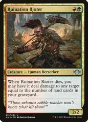 Ruination Rioter [Foil] #213
