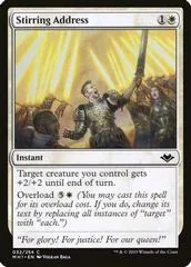 Stirring Address [Foil] #32