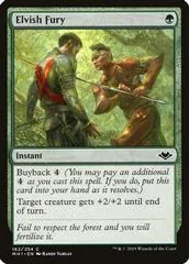 Elvish Fury [Foil] #162