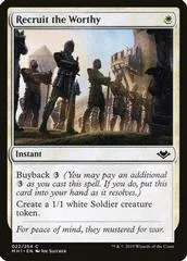 Recruit the Worthy [Foil] #22