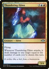 Thundering Djinn [Foil] #215