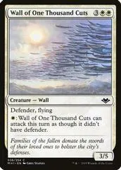 Wall of One Thousand Cuts [Foil] #36