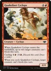 Quakefoot Cyclops [Foil] #142