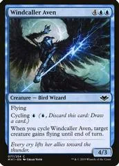 Windcaller Aven [Foil] #77